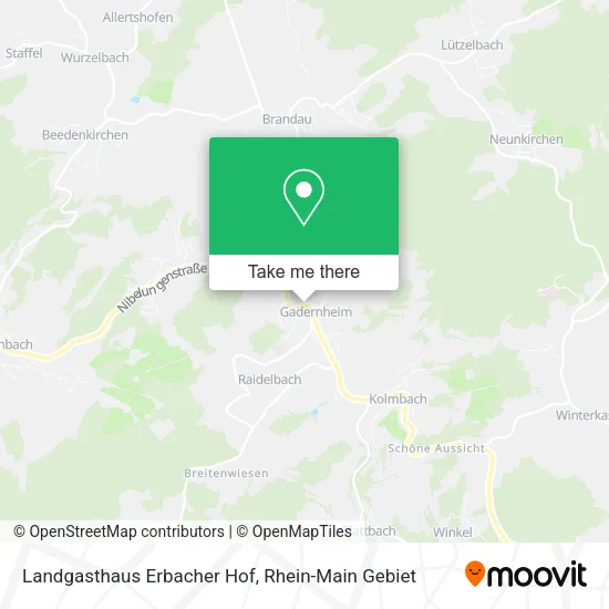 Карта Landgasthaus Erbacher Hof
