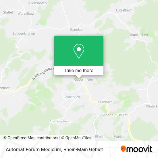 Карта Automat Forum Medicum