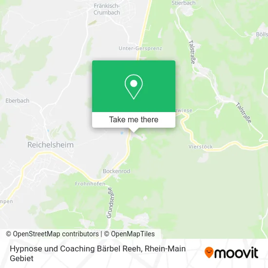 Карта Hypnose und Coaching Bärbel Reeh