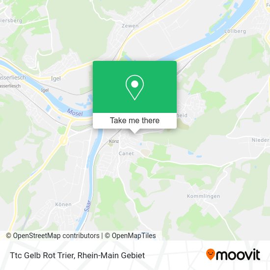 Карта Ttc Gelb Rot Trier