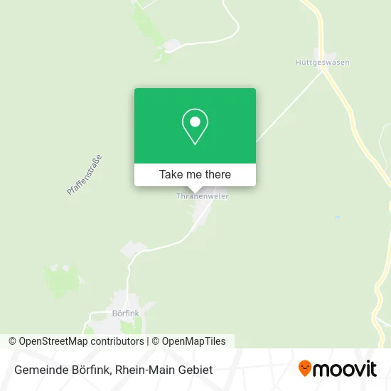Карта Gemeinde Börfink