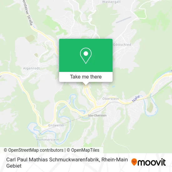 Карта Carl Paul Mathias Schmuckwarenfabrik