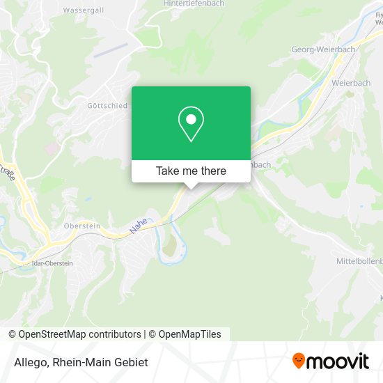 Карта Allego