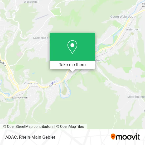 Карта ADAC