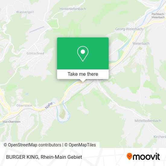 Карта BURGER KING
