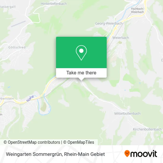 Карта Weingarten Sommergrün