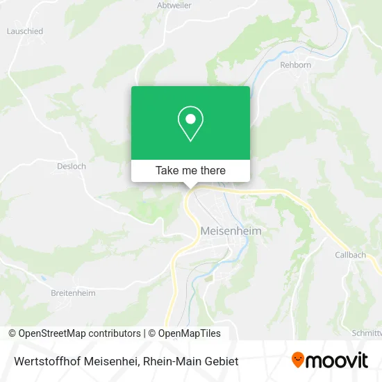 Карта Wertstoffhof Meisenhei