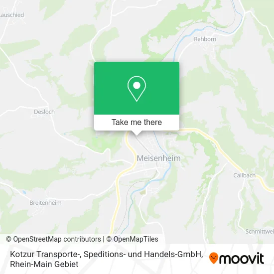 Карта Kotzur Transporte-, Speditions- und Handels-GmbH