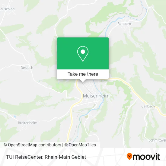 Карта TUI ReiseCenter