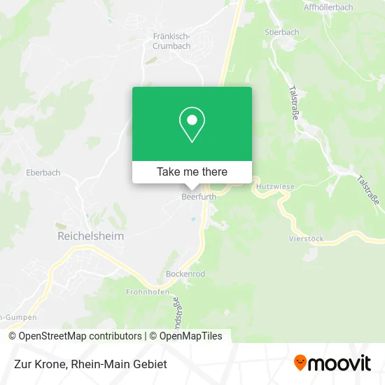Карта Zur Krone