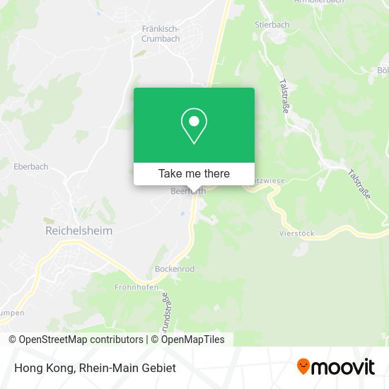Карта Hong Kong