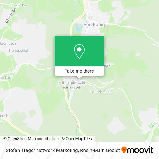 Карта Stefan Träger Network Marketing