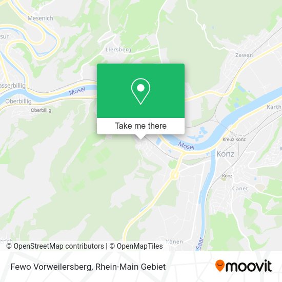 Карта Fewo Vorweilersberg