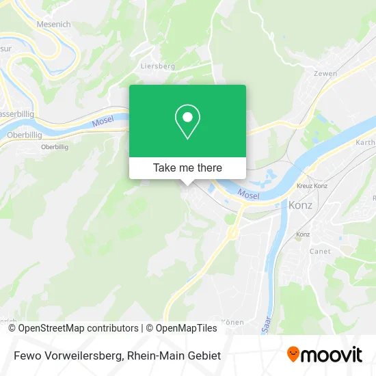 Карта Fewo Vorweilersberg