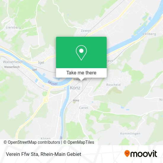 Карта Verein Ffw Sta