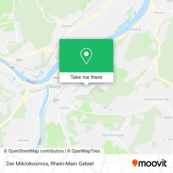 Карта Der Mikrokosmos