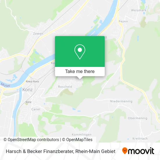 Карта Harsch & Becker Finanzberater