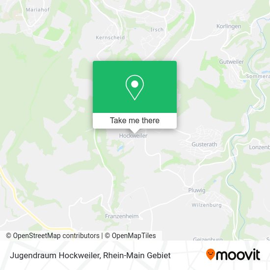 Карта Jugendraum Hockweiler