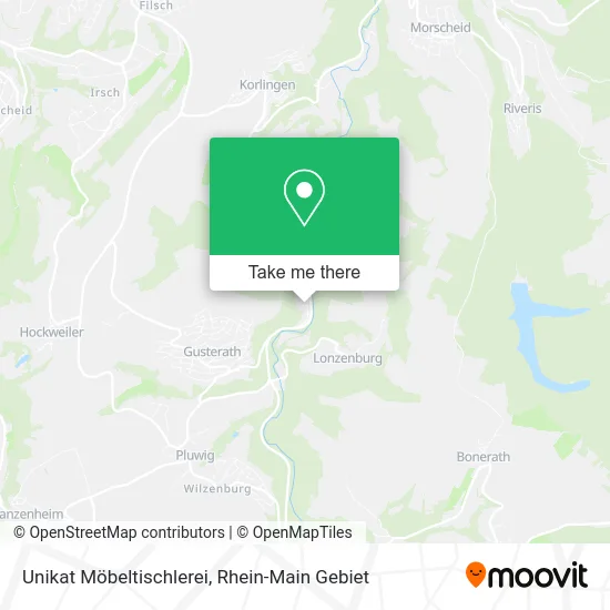 Карта Unikat Möbeltischlerei