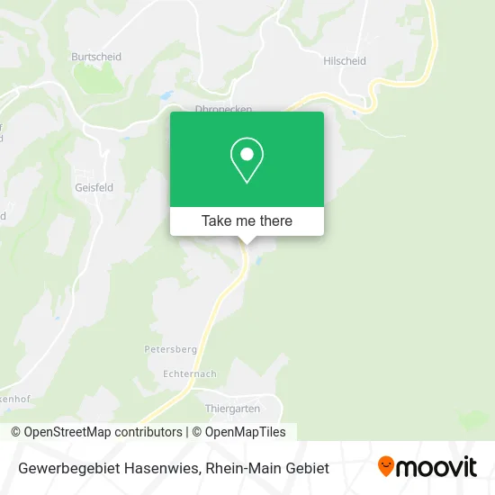 Карта Gewerbegebiet Hasenwies