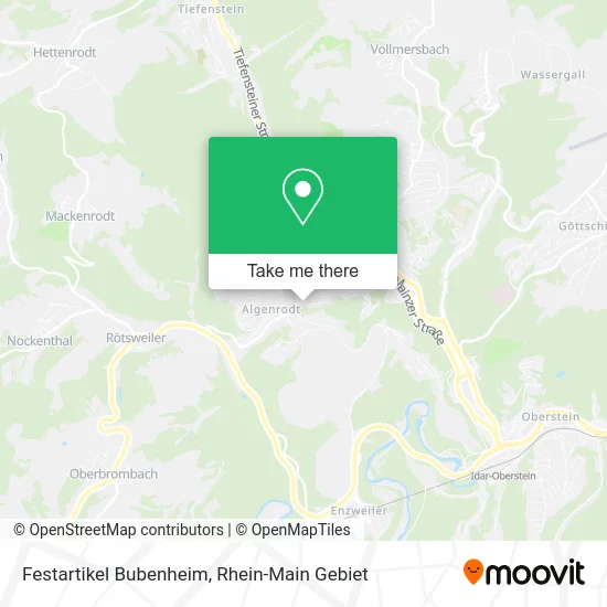 Карта Festartikel Bubenheim
