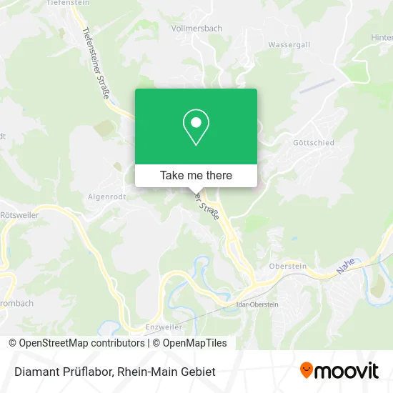 Карта Diamant Prüflabor