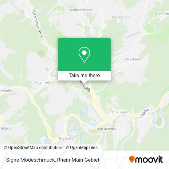 Карта Signe Modeschmuck