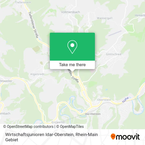 Карта Wirtschaftsjunioren Idar-Oberstein