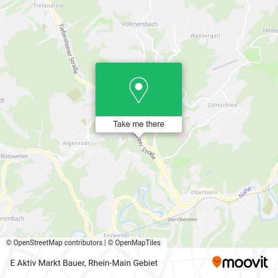Карта E Aktiv Markt Bauer