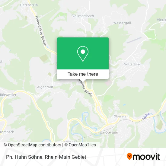 Карта Ph. Hahn Söhne