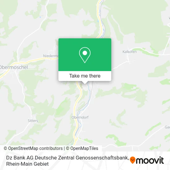 Карта Dz Bank AG Deutsche Zentral Genossenschaftsbank