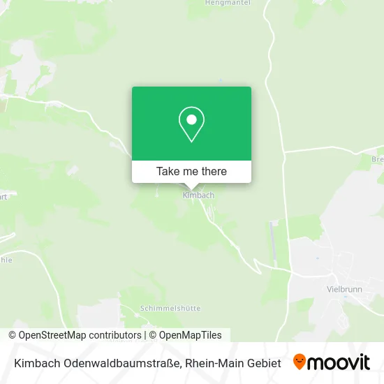 Карта Kimbach Odenwaldbaumstraße