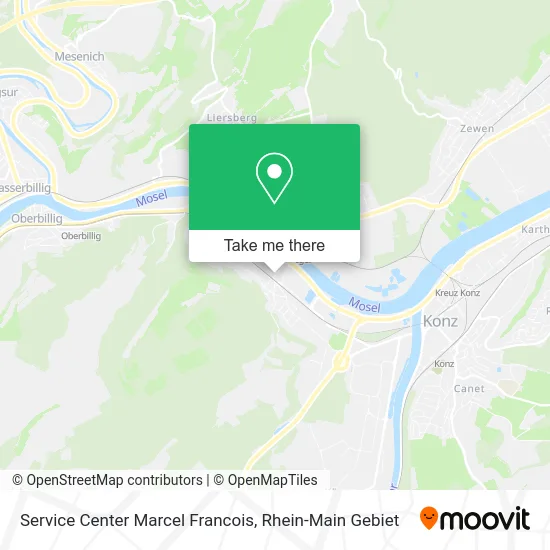Карта Service Center Marcel Francois