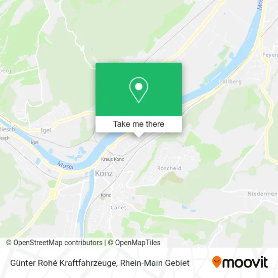 Günter Rohé Kraftfahrzeuge map