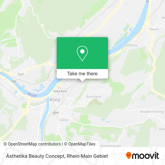 Карта Ästhetika Beauty Concept