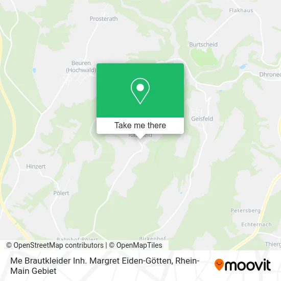 Карта Me Brautkleider Inh. Margret Eiden-Götten