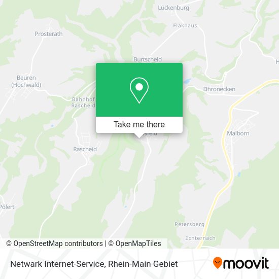 Карта Netwark Internet-Service