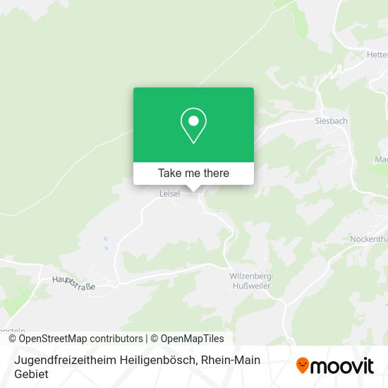 Карта Jugendfreizeitheim Heiligenbösch
