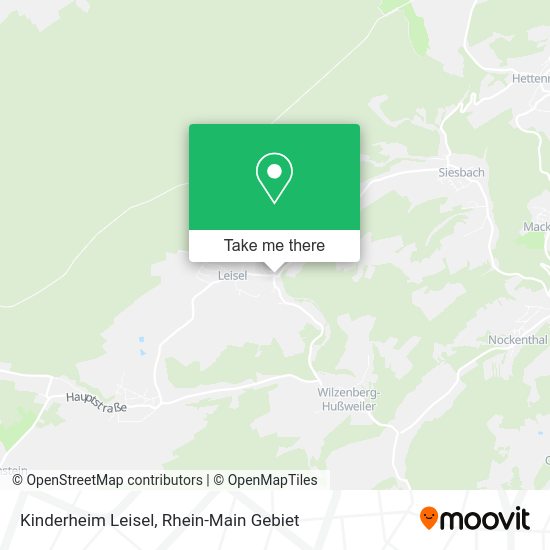 Карта Kinderheim Leisel