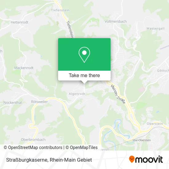 Карта Straßburgkaserne