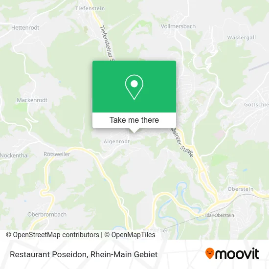 Карта Restaurant Poseidon