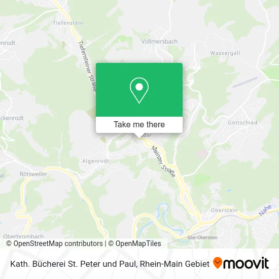 Карта Kath. Bücherei St. Peter und Paul