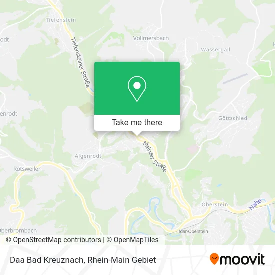 Карта Daa Bad Kreuznach