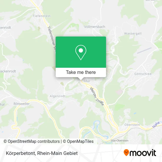 Карта Körperbetont