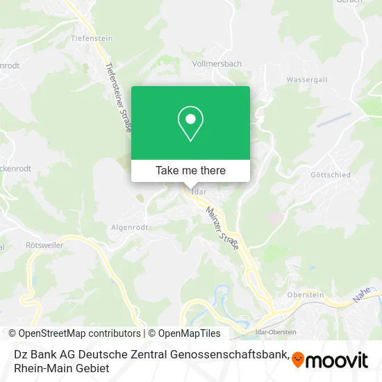 Карта Dz Bank AG Deutsche Zentral Genossenschaftsbank