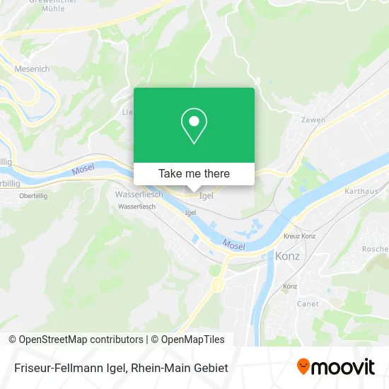 Карта Friseur-Fellmann Igel