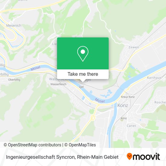 Карта Ingenieurgesellschaft Syncron