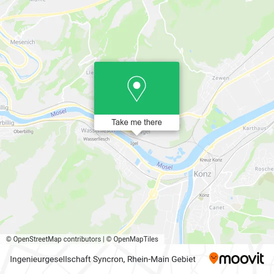 Карта Ingenieurgesellschaft Syncron