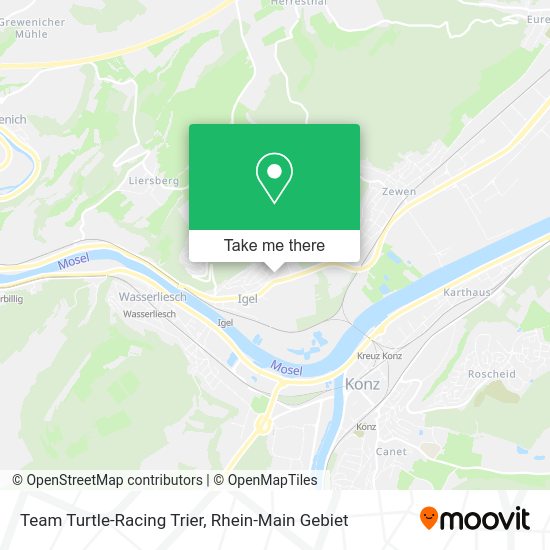 Карта Team Turtle-Racing Trier