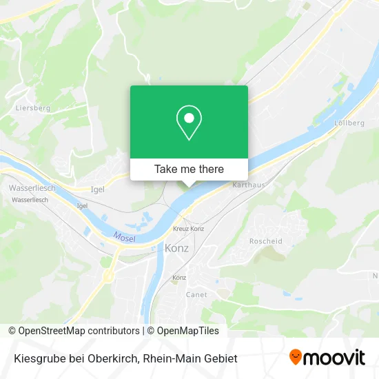 Карта Kiesgrube bei Oberkirch